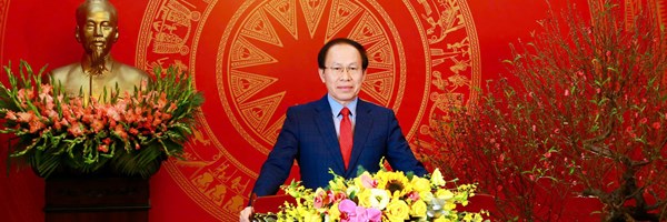 Lời chúc Tết Nguyên đán Ất Tỵ năm 2025 của đồng chí Lê Tiến Châu, Ủy viên Trung ương Đảng, Bí thư Thành ủy, Trưởng Đoàn ĐBQH thành phố Hải Phòng