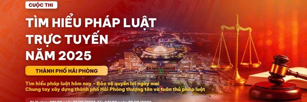 Cuộc thi “Tìm hiểu pháp luật trực tuyến năm 2025”