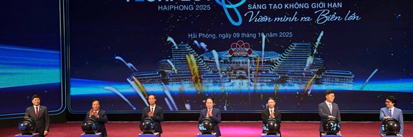 Khai mạc TECHFEST Hải Phòng 2025: Không gian hội tụ trí tuệ, kết nối và lan tỏa đổi mới sáng tạo
